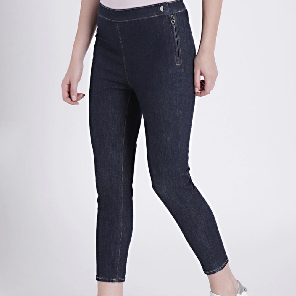 🌻Gap Denim High Rise Side Zip True Skinny Jeans